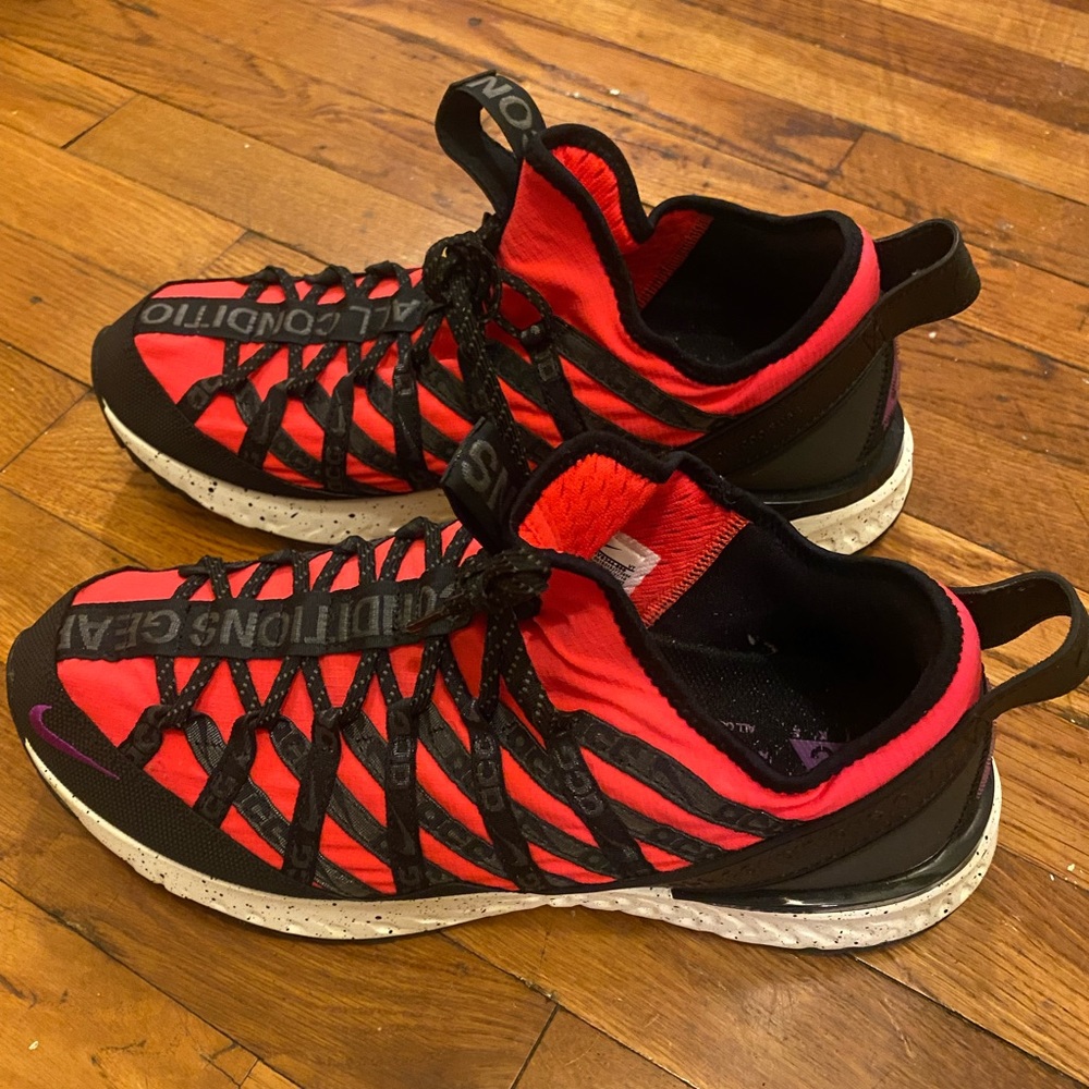 Nike ACG Men’s React Terra Gobe, US11, Red/Black